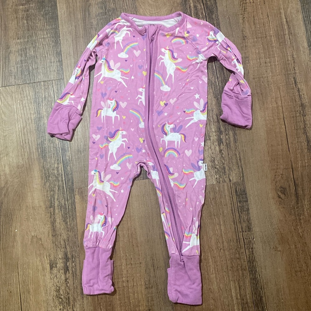 Little sleepies purple unicorn